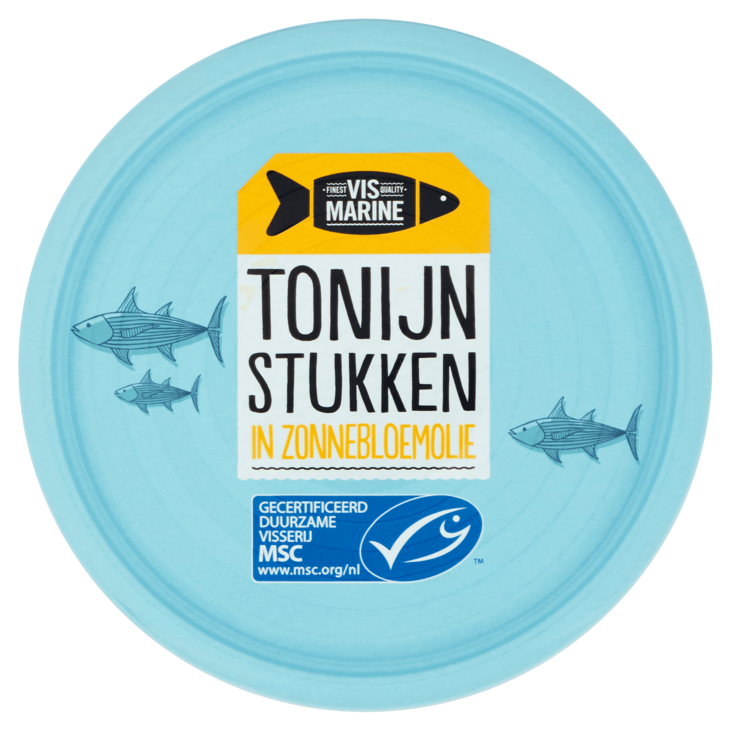 VisMarine Vis Marine Tonijnstukken in Zonnebloemolie