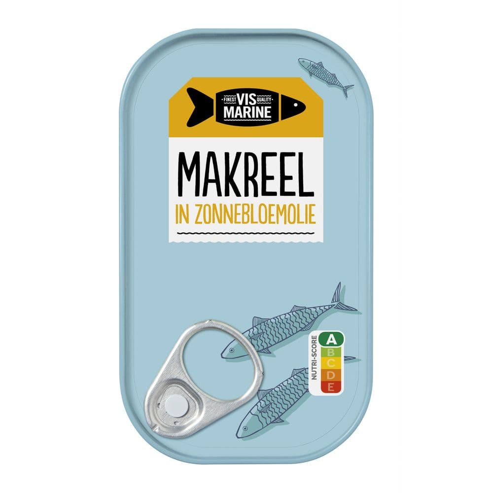 VisMarine Vis Marine Makreel in zonnenbloemolie