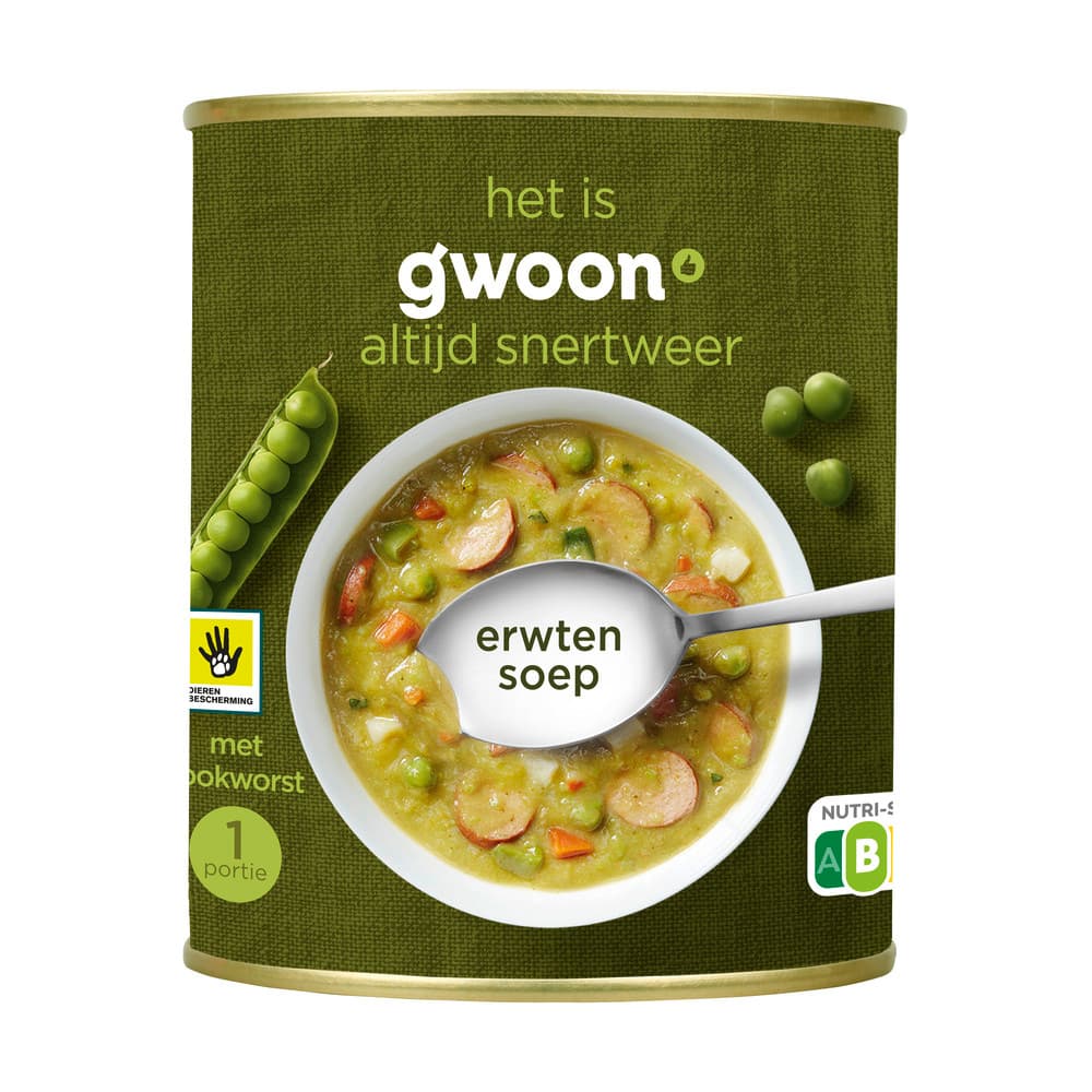 g'woon Erwtensoep met Rookworst
