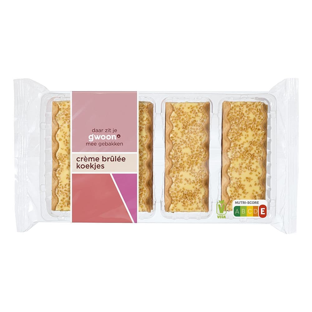 G'woon Creme Brulee Koekjes