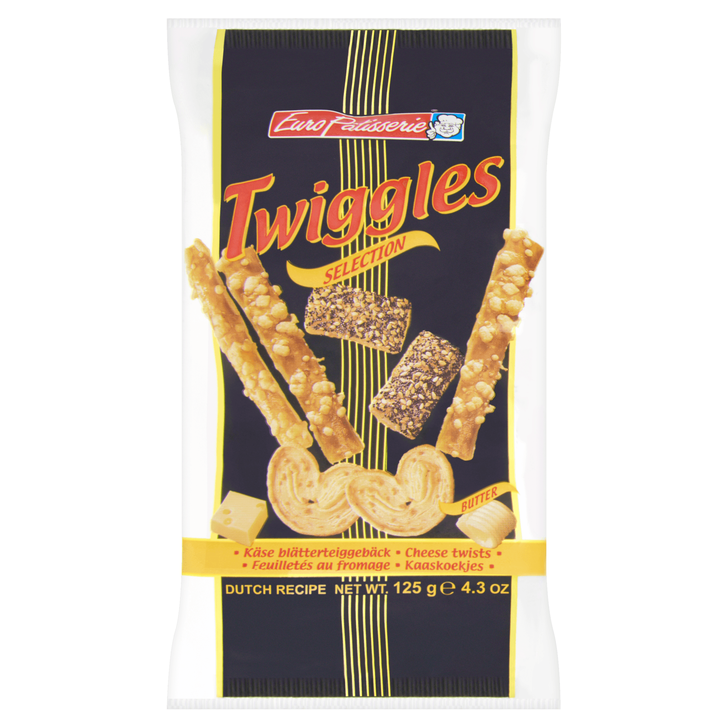 TWIGGLES Euro Patisserie Twiggles Selection Kaaskoekjes