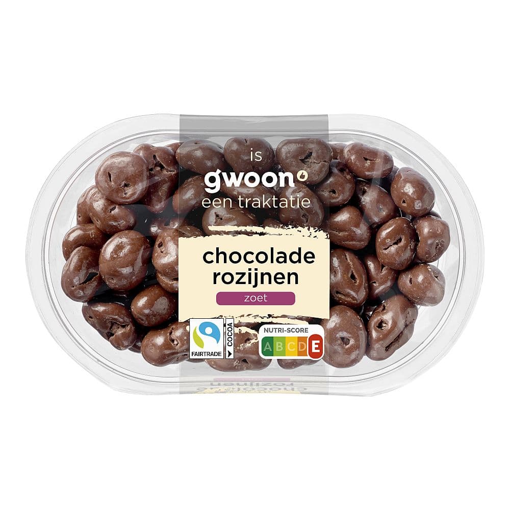 G'woon Cup Chocolade Rozijnen