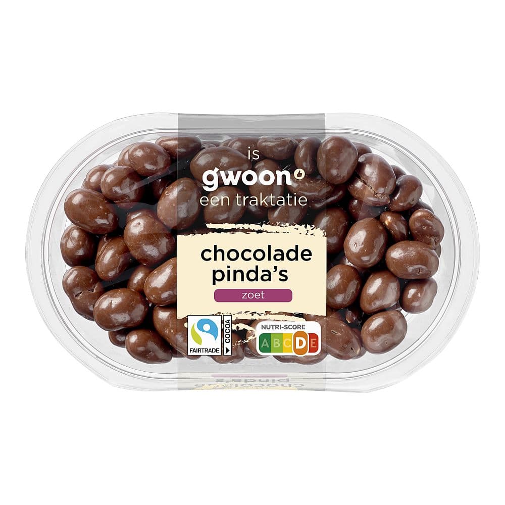 G'woon Cup Chocolade Pinda's