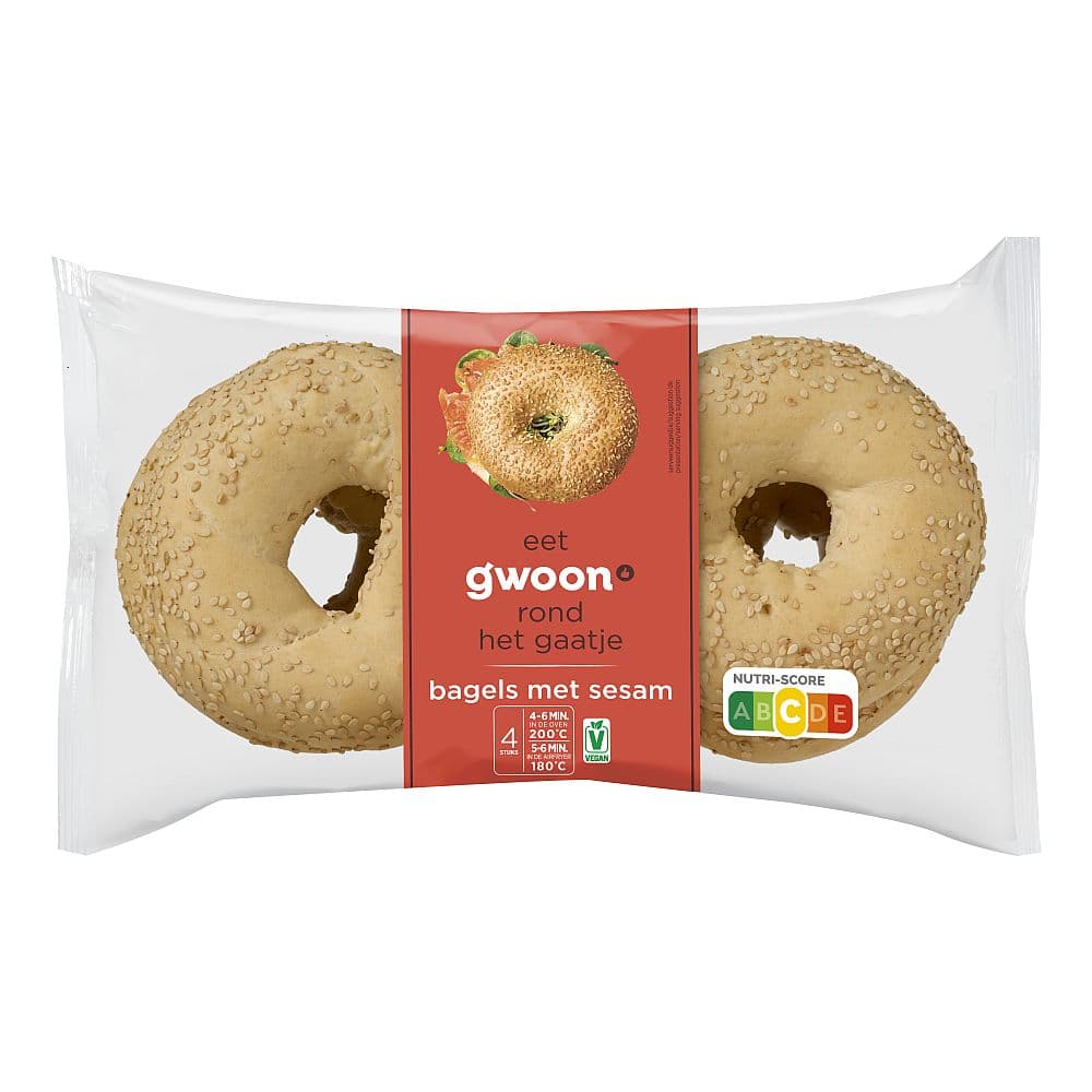 G'woon Bagels Sesam
