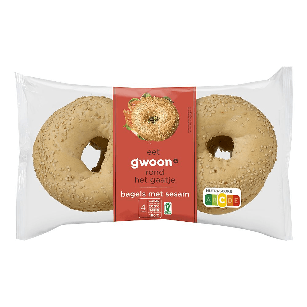 G'woon Bagels Sesam
