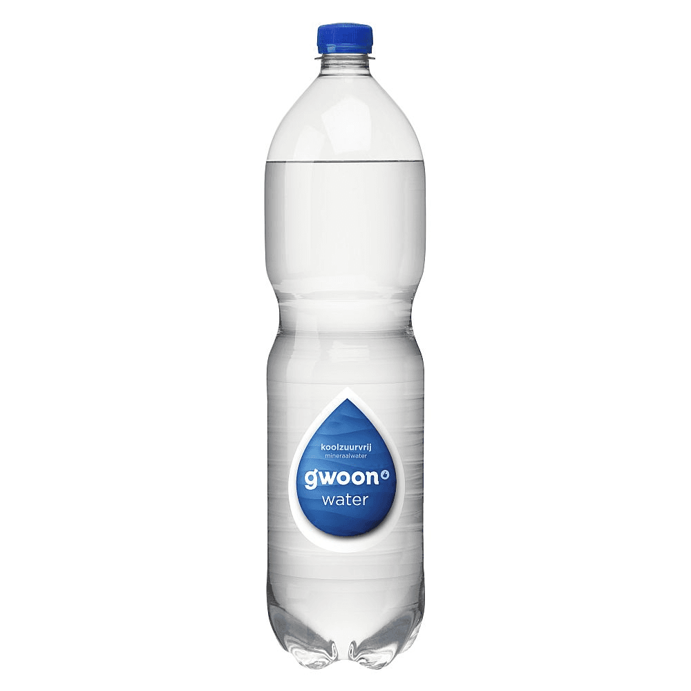 natuurlijk mineraalwater (koolzuurvrij)