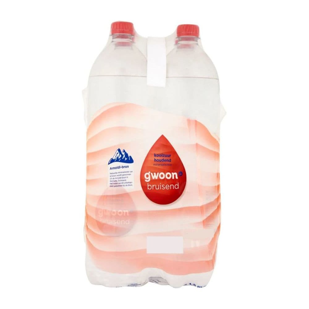 g'woon Bronwater Koolzuurhoudend 6-pack