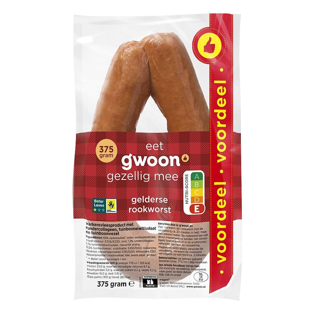 G'woon Gelderse Rookworst
