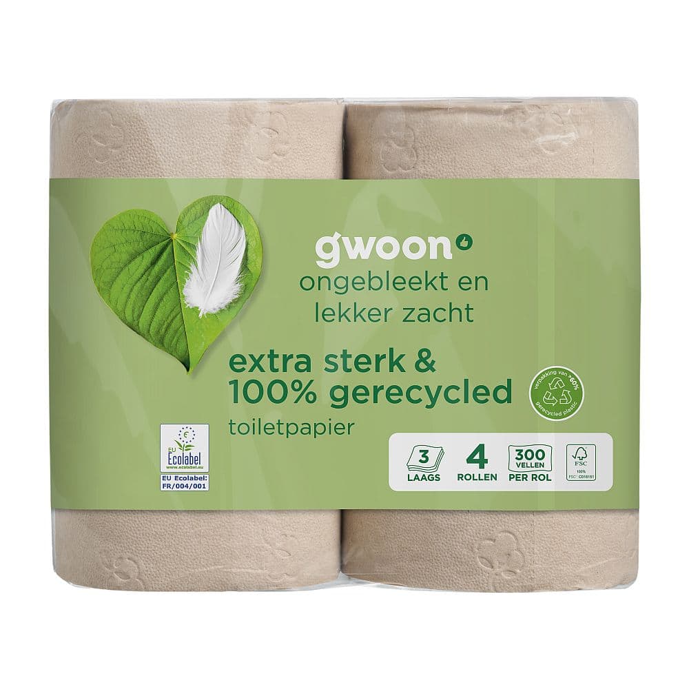 G'woon Toiletpapier Gerecyled
