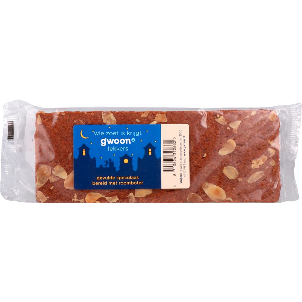 G'woon gevuld speculaas