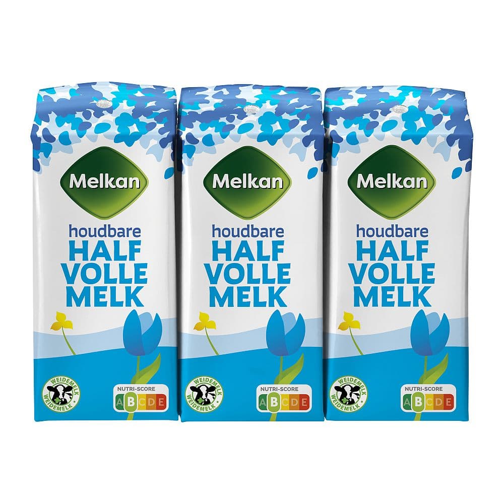 Melkan Hb Melk Halfvol 6x200ml
