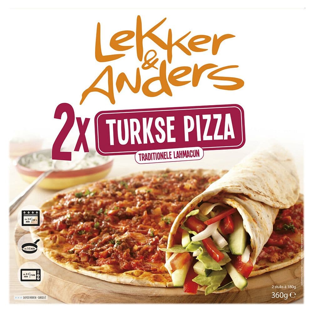 Mekkafood Lekker & anders turkse pizza