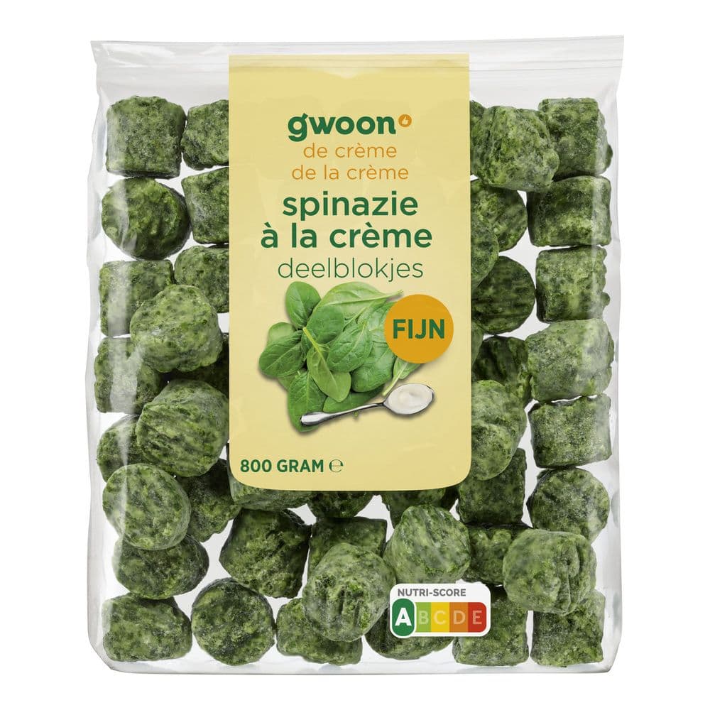 G'woon Spinazie A La Creme