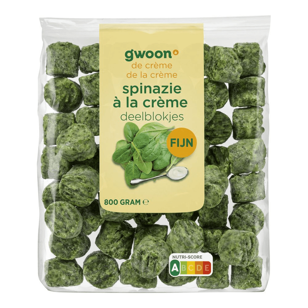 G'woon Spinazie A La Creme