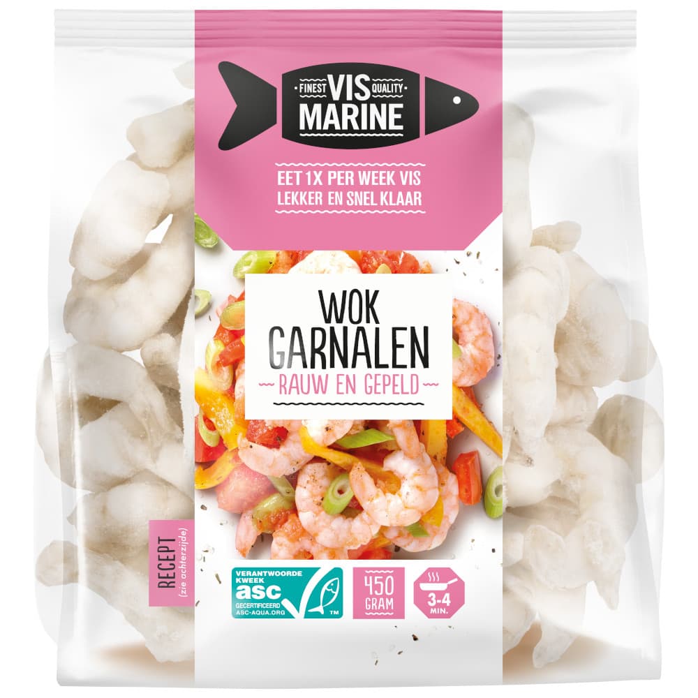 VisMarine Wokgarnalen