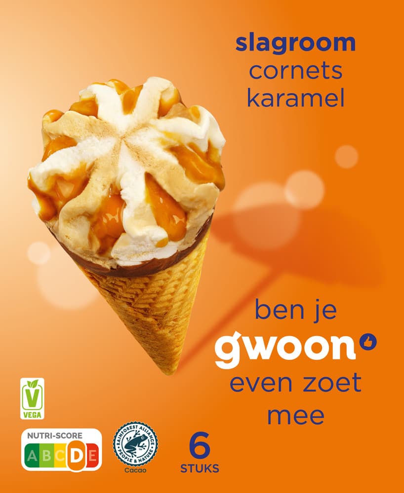 G'woon Cornets Caramel