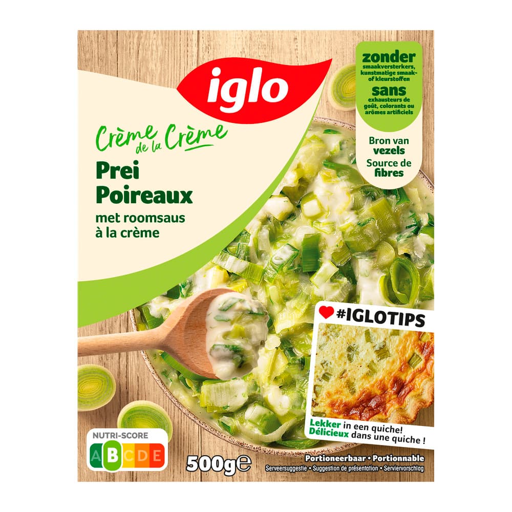 Iglo Creme de la creme prei