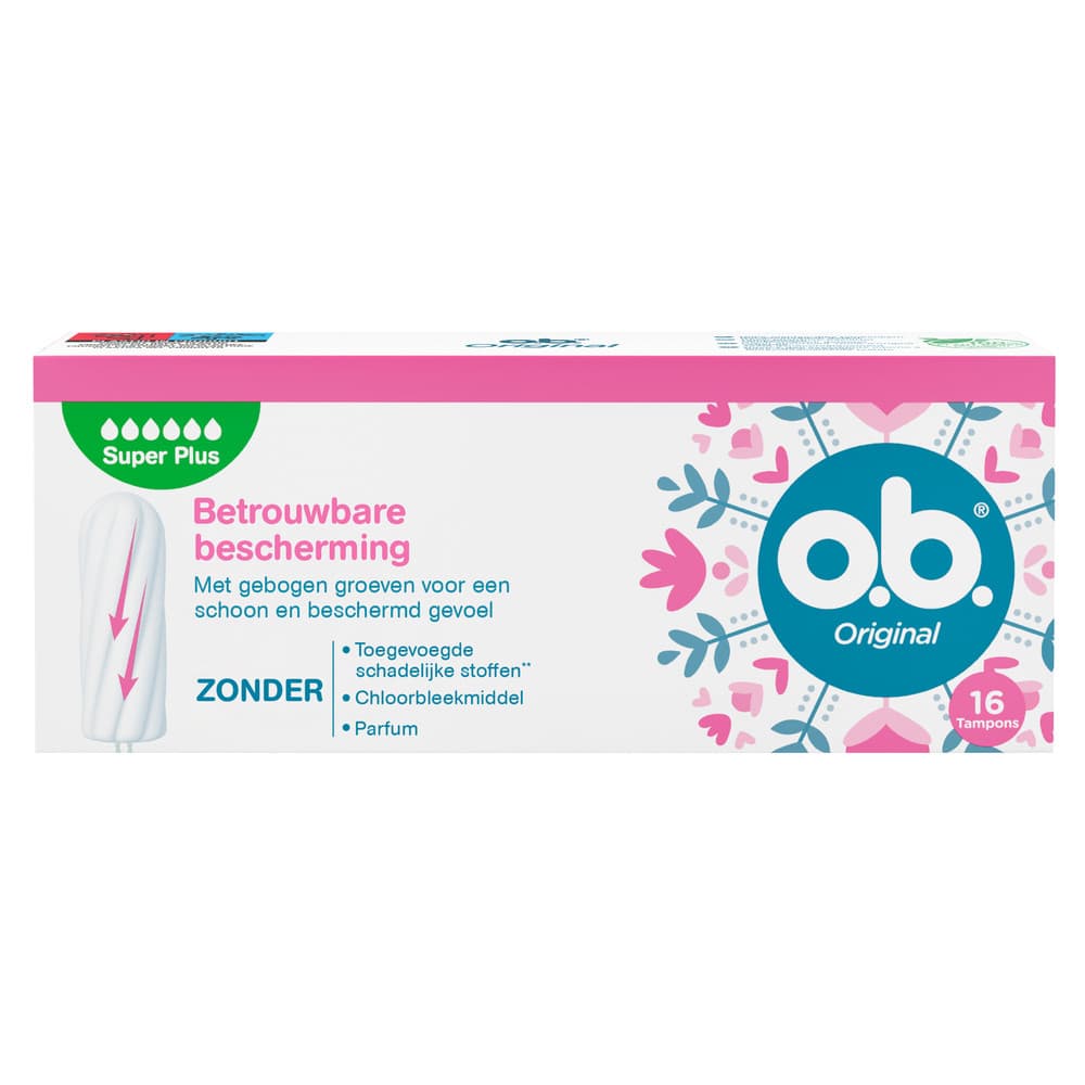 O.B. Tampons procomfort superplus