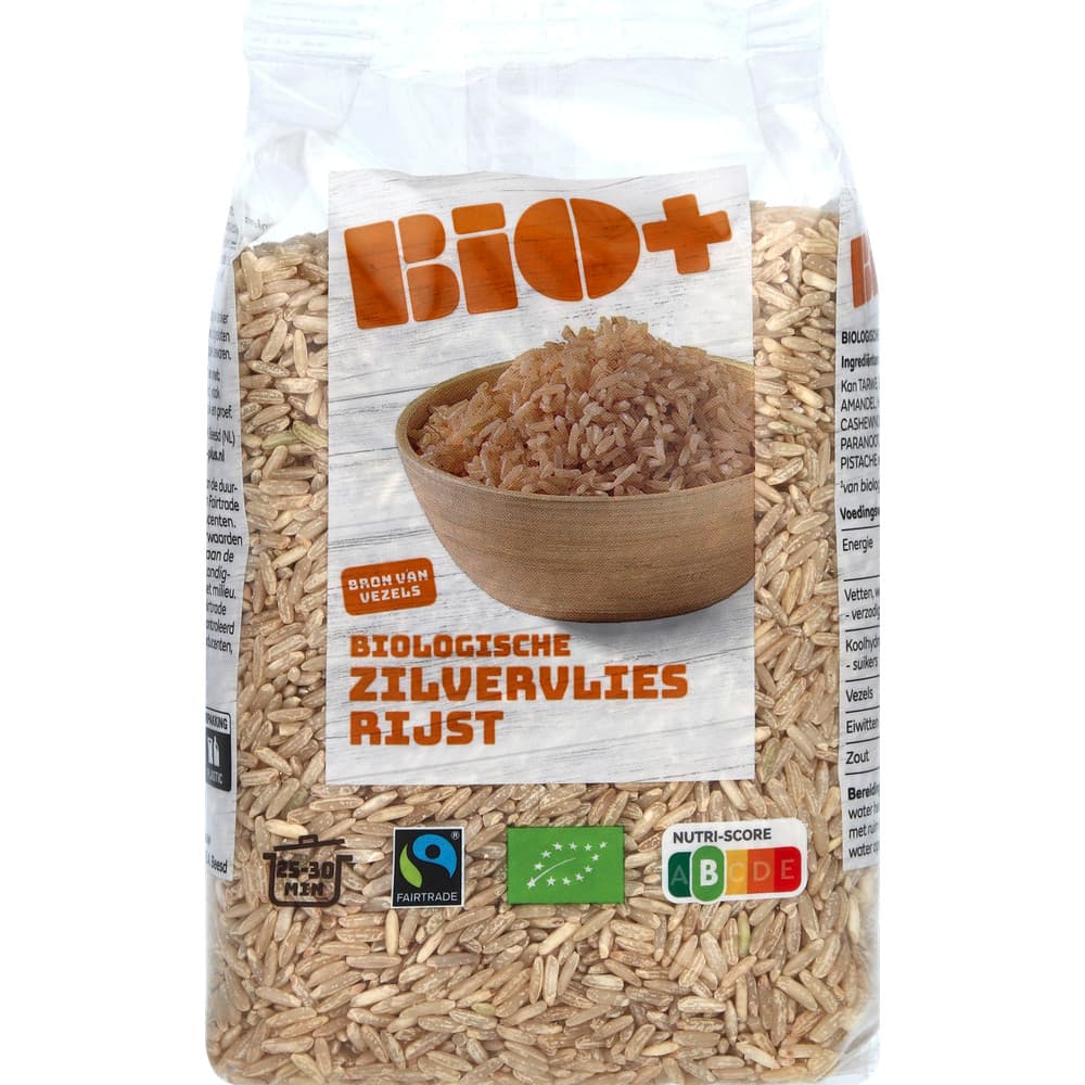 Bio+ Zilvervliesrijst