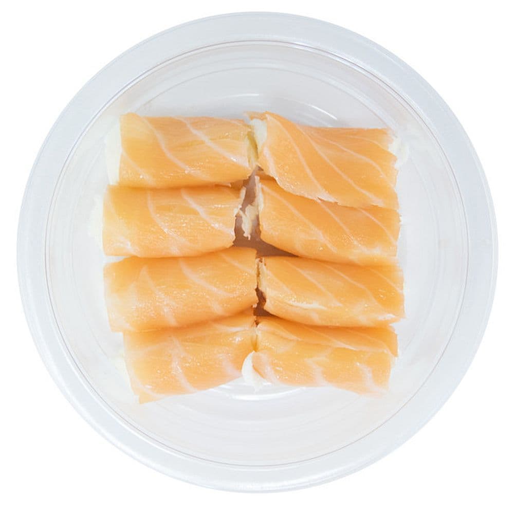 POIESZ Zalmrolletjes met roomkaas