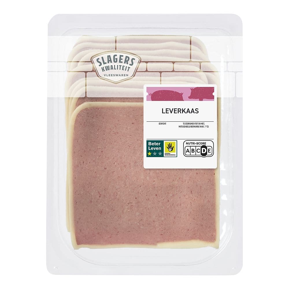 Slagerskwaliteit Leverkaas