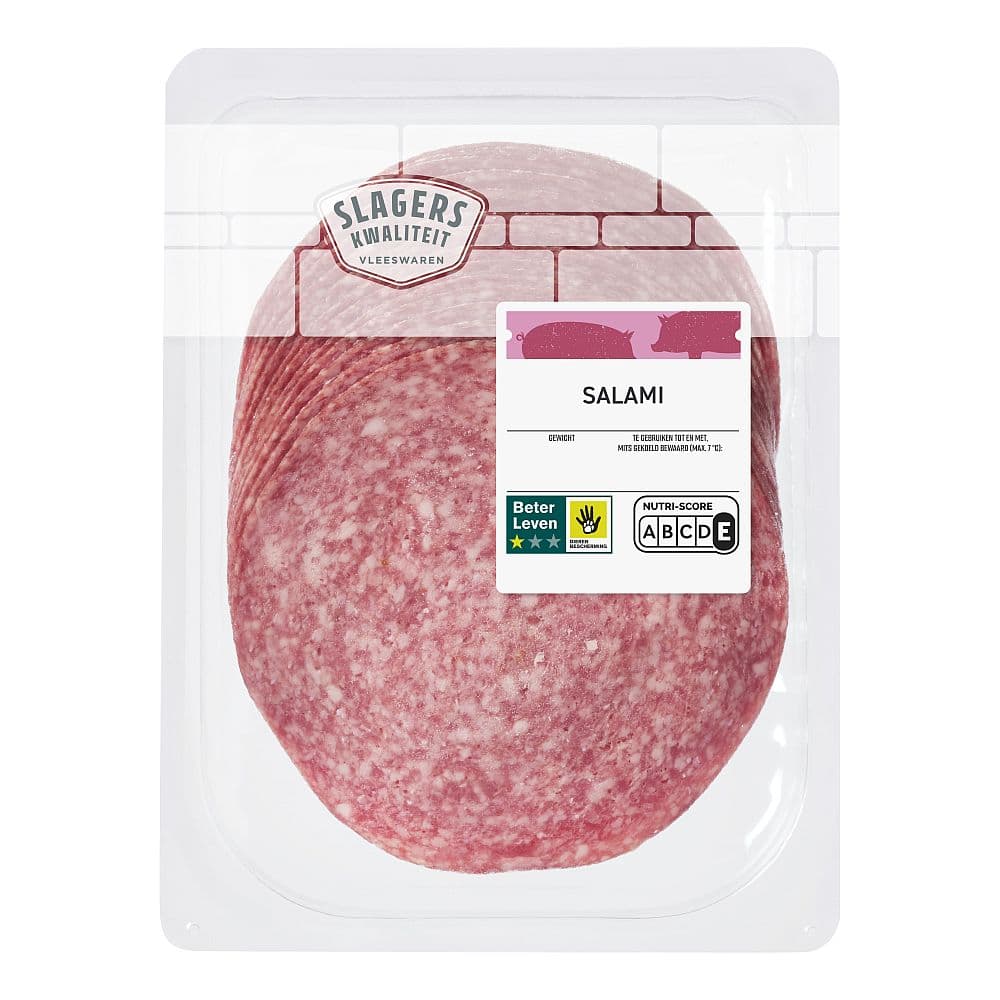 Slagerskwaliteit salami