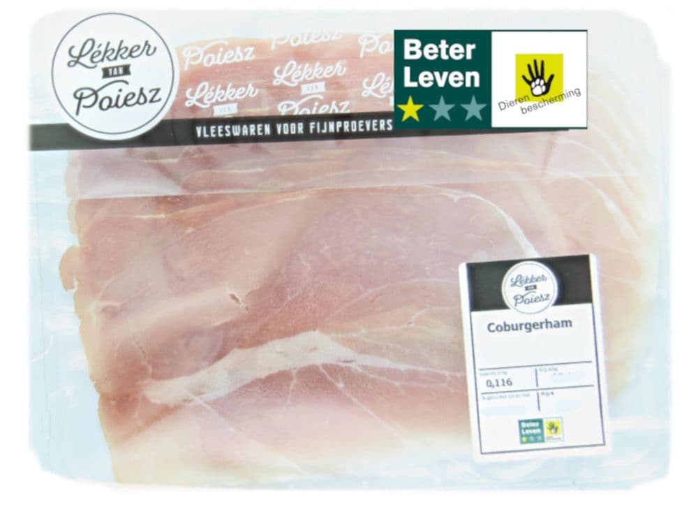 Voor Fijnproevers Coburger ham