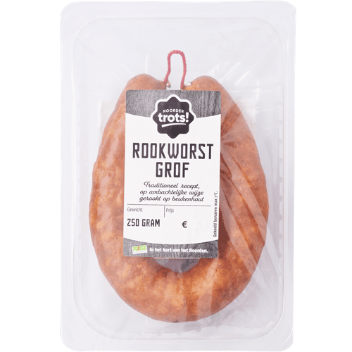 Noordertrots rookworst grof