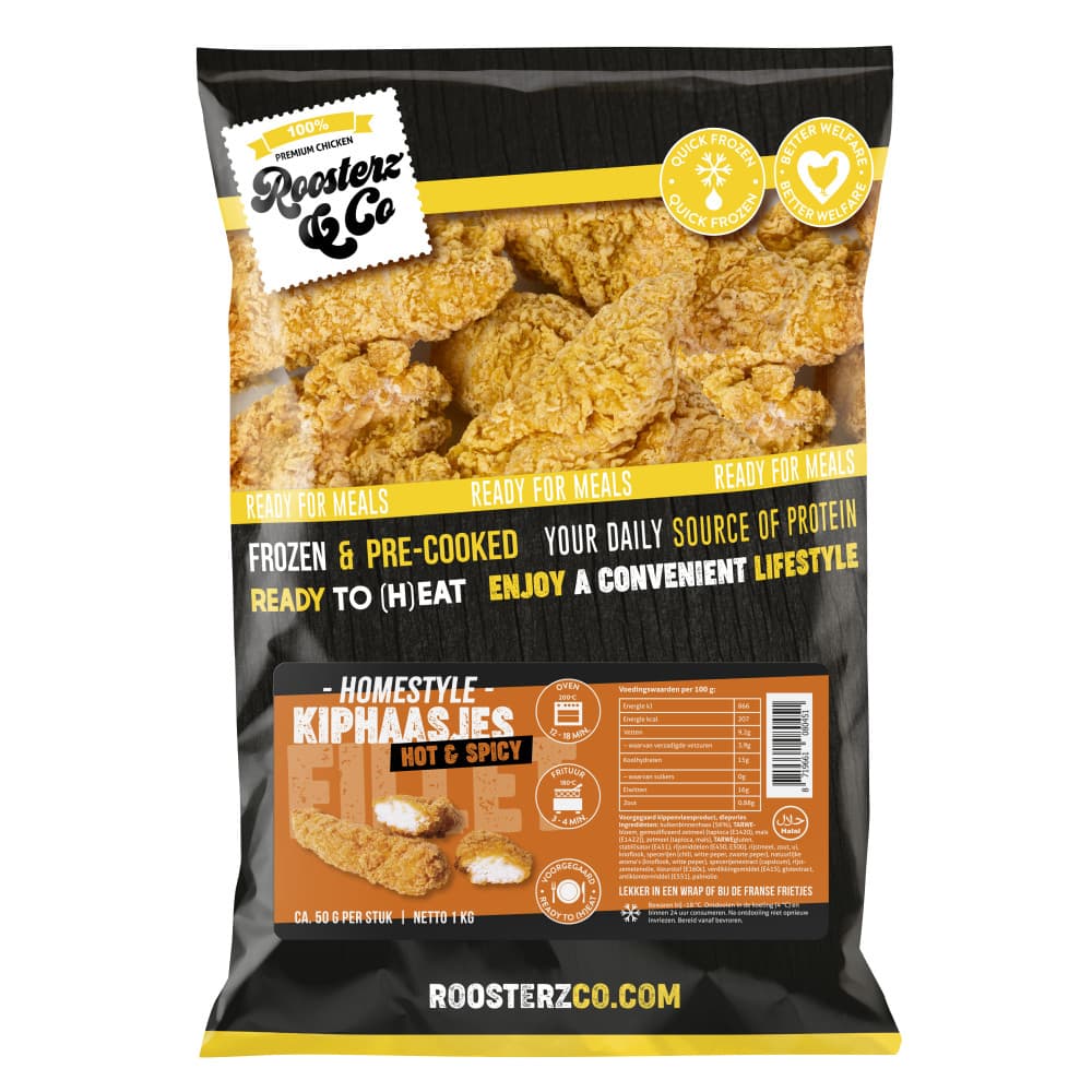 Roosterz & Co Kiphaasjes hot & spicy