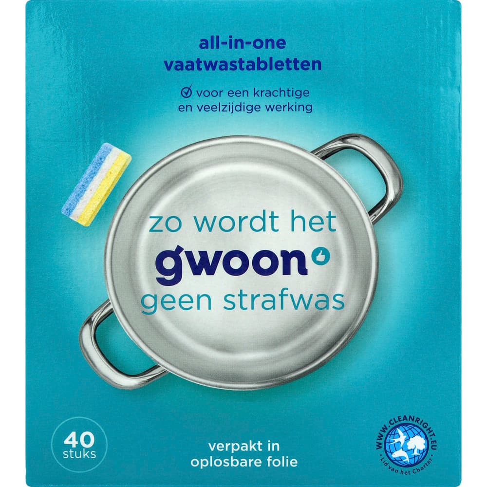 G'woon Vaatwastabletten All In 1