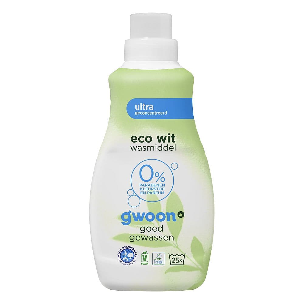 G'woon Wasmiddel Eco Wit