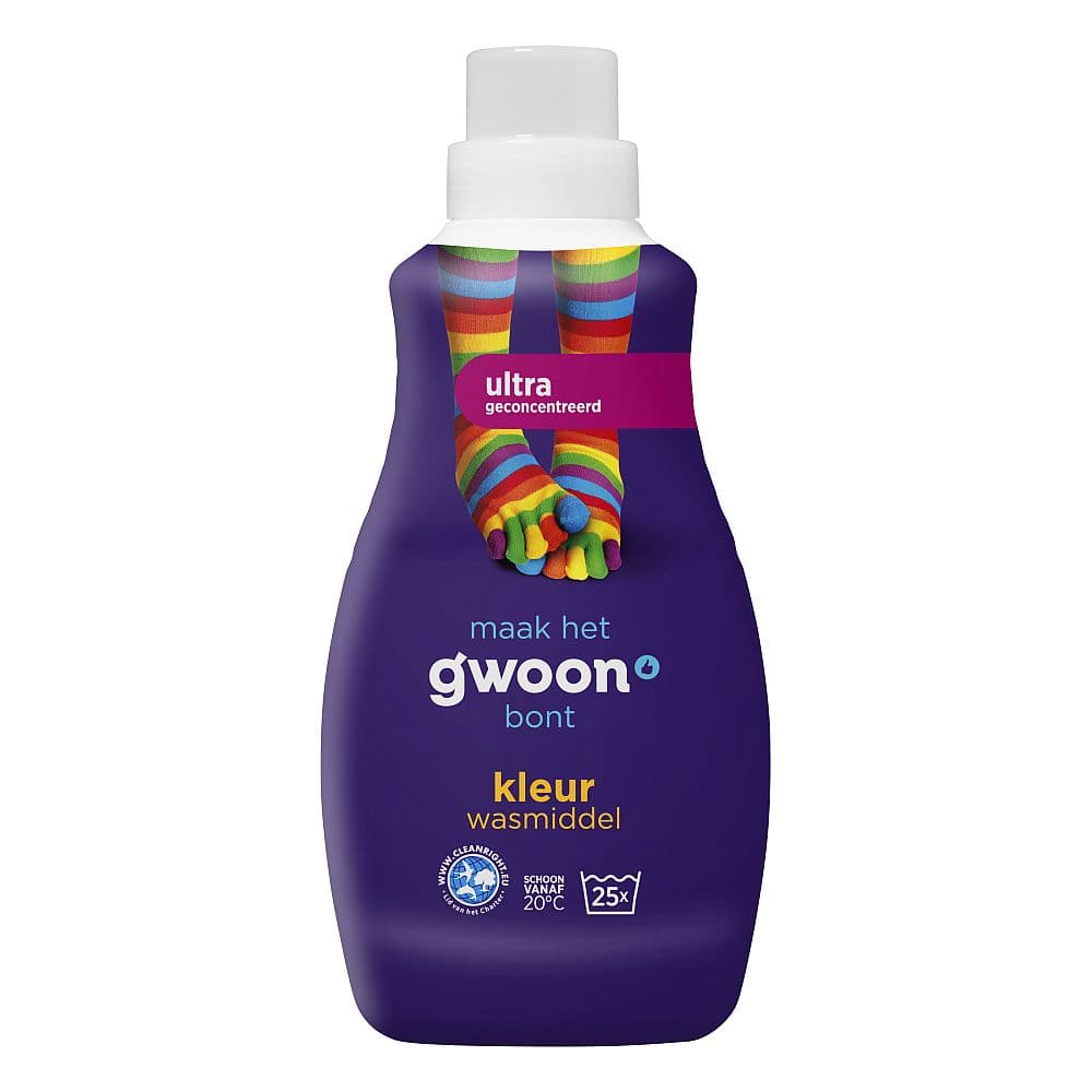 G'woon Wasmiddel Kleur