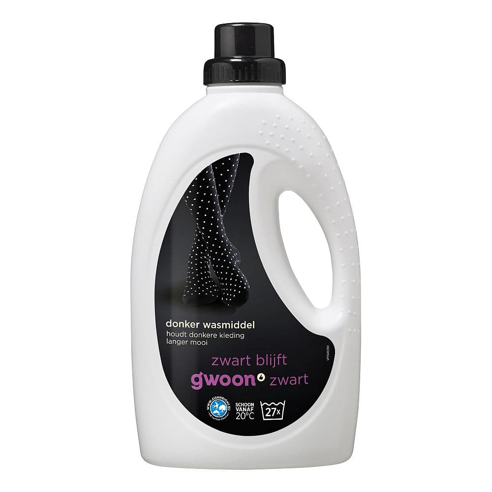 G'woon Wasmiddel Zwart