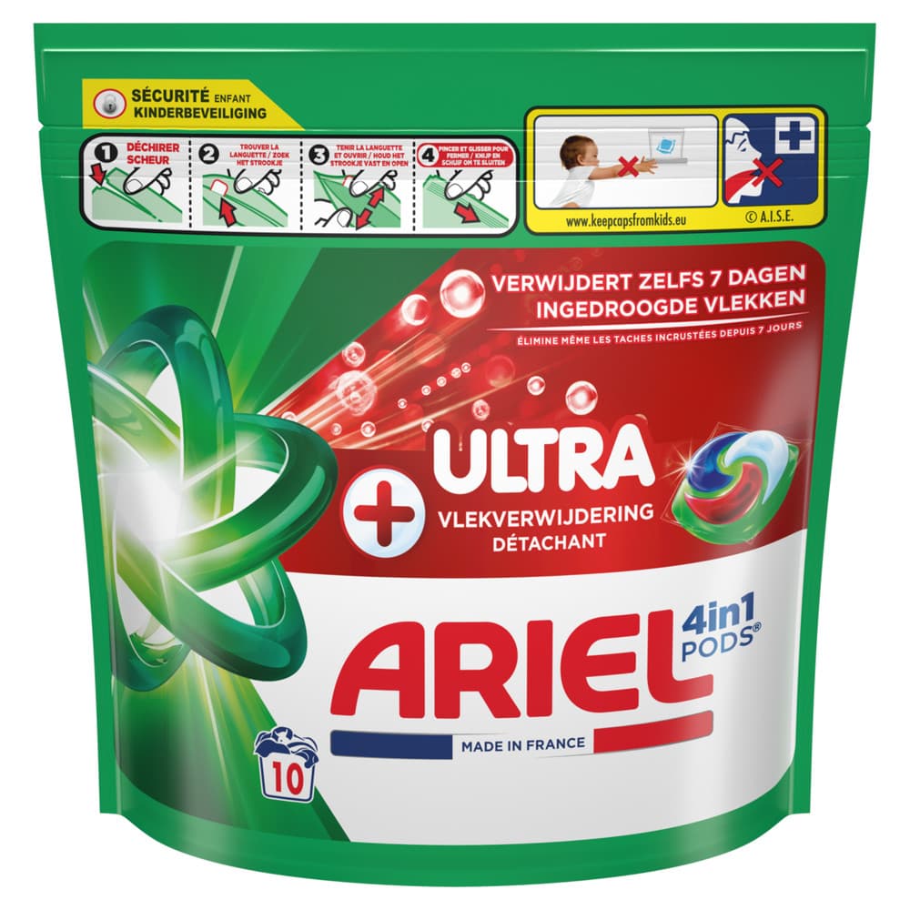 Ariel 4in1 pods+ ultra wasmiddelcapsules
