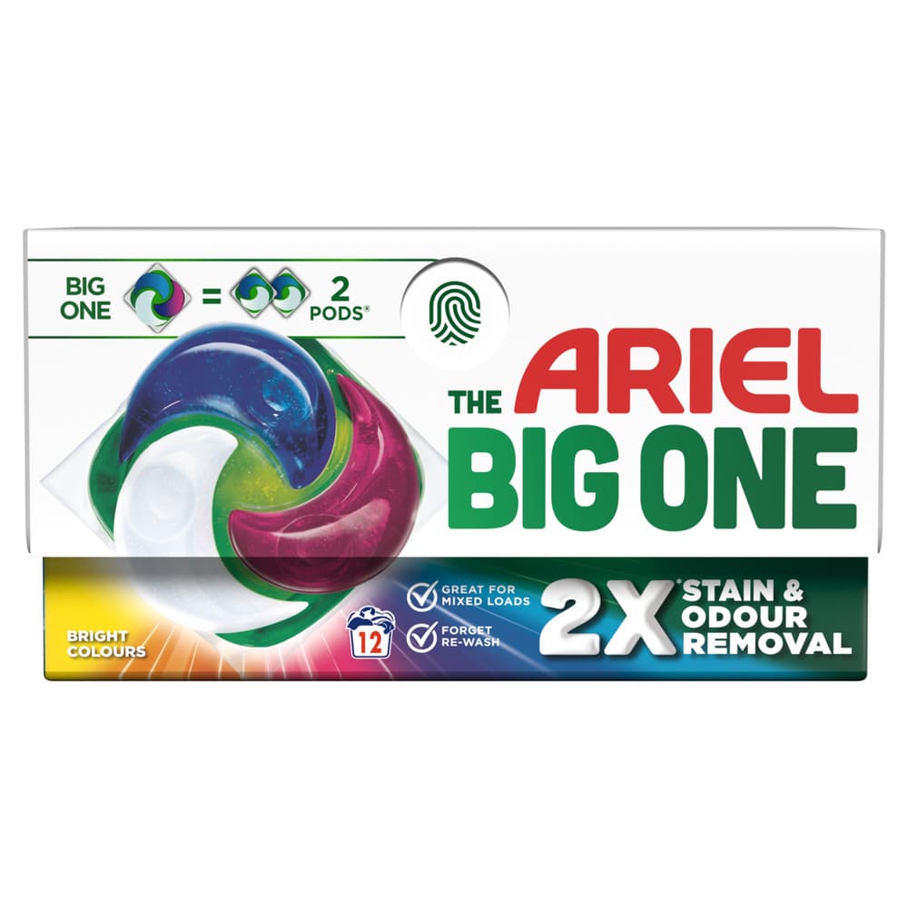 Ariel All-in-1 Pods Wasmiddel Big One Kleur 12 Wasbeurten