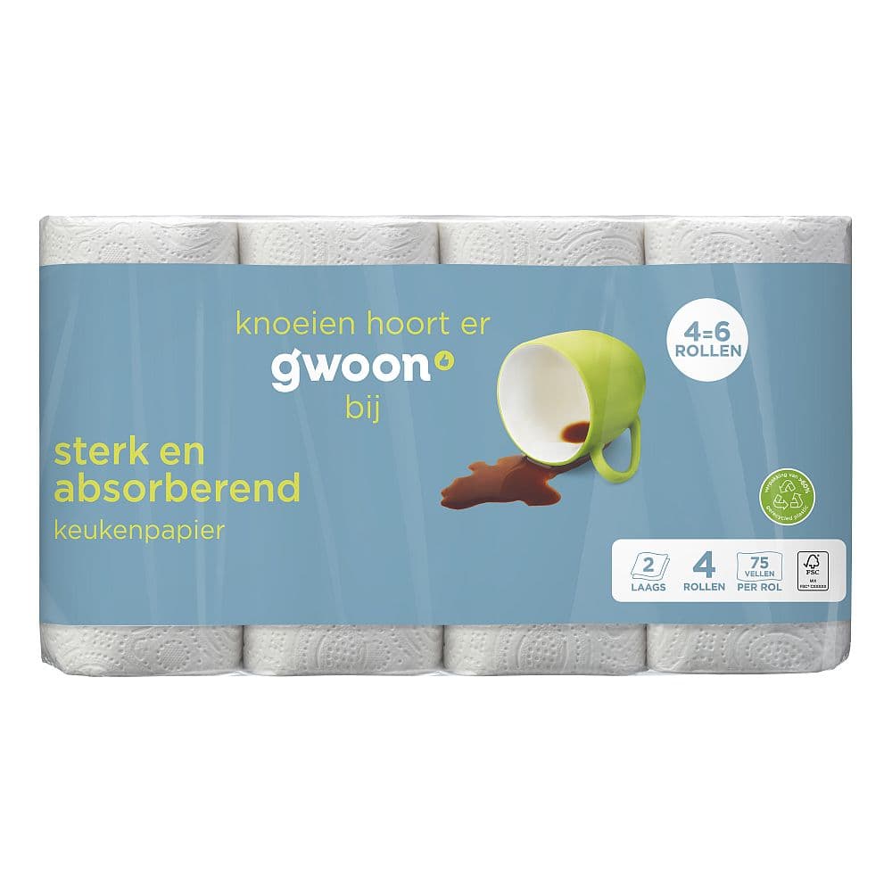 G'woon Keukenpapier 2 Laags