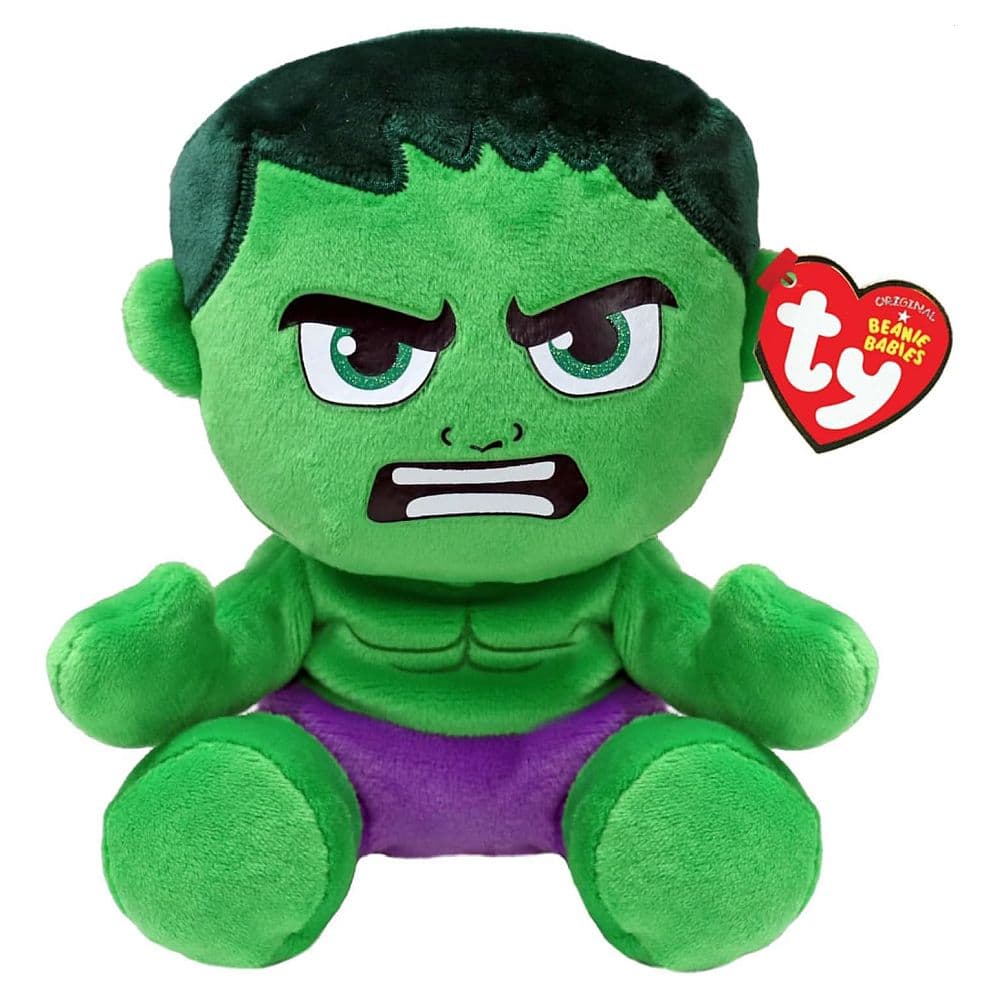 TY BEANIE BOO`S Ty Beanie Boo Marvel Hulk soft
