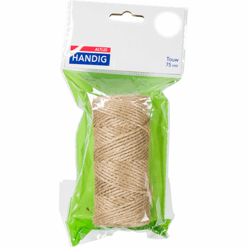 Altijd Handig Natuurtouw 75 mtr.