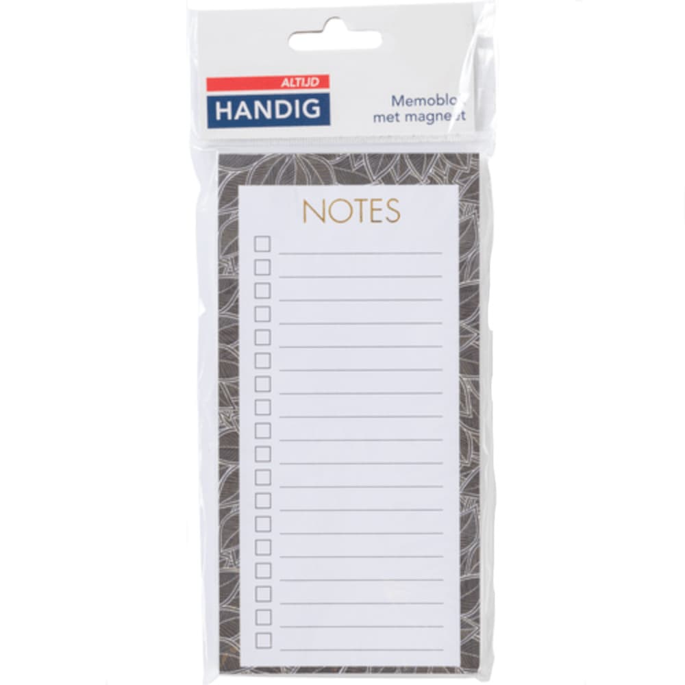 Altijd handig Memoblok met magneet