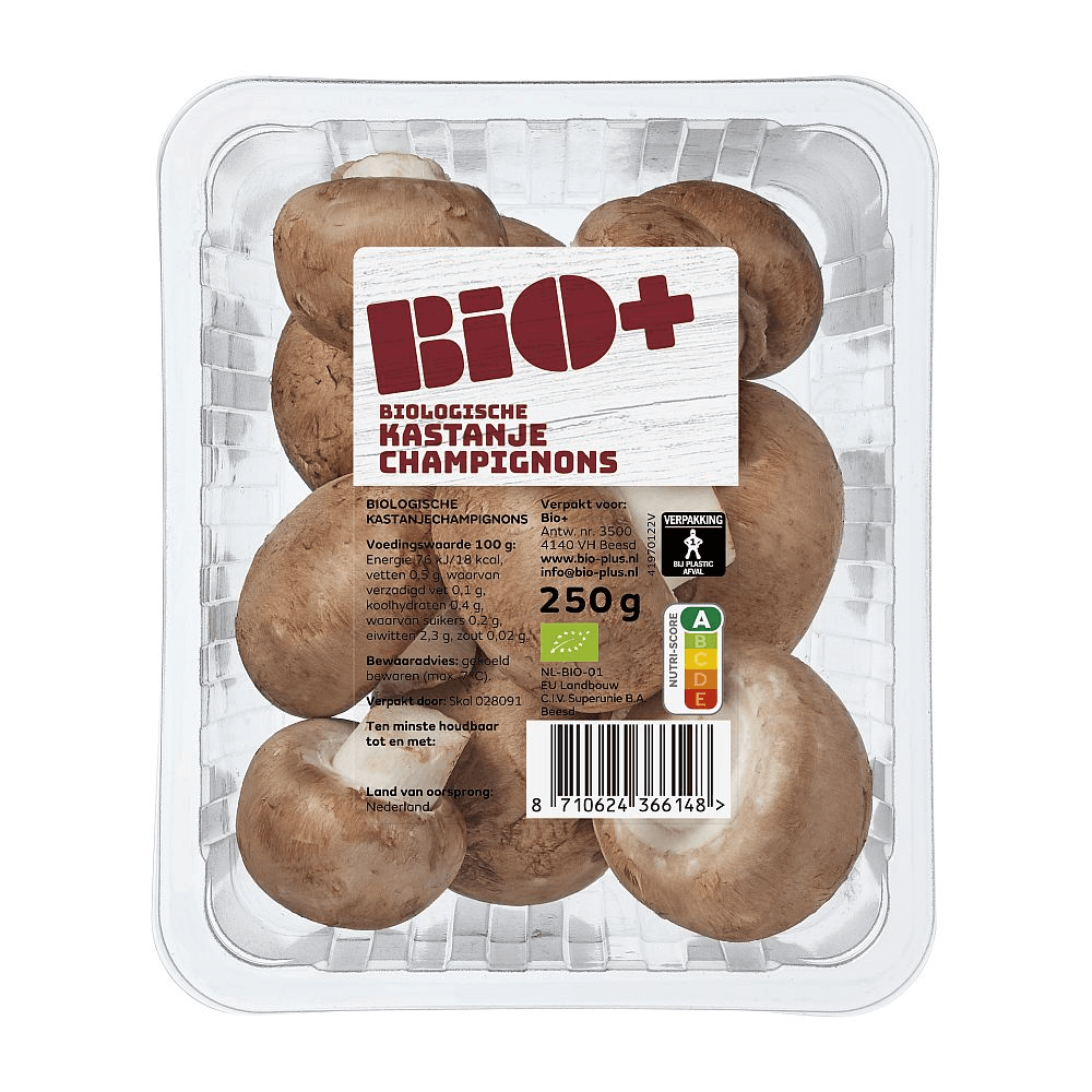 Bio+ Kastanjechampignons