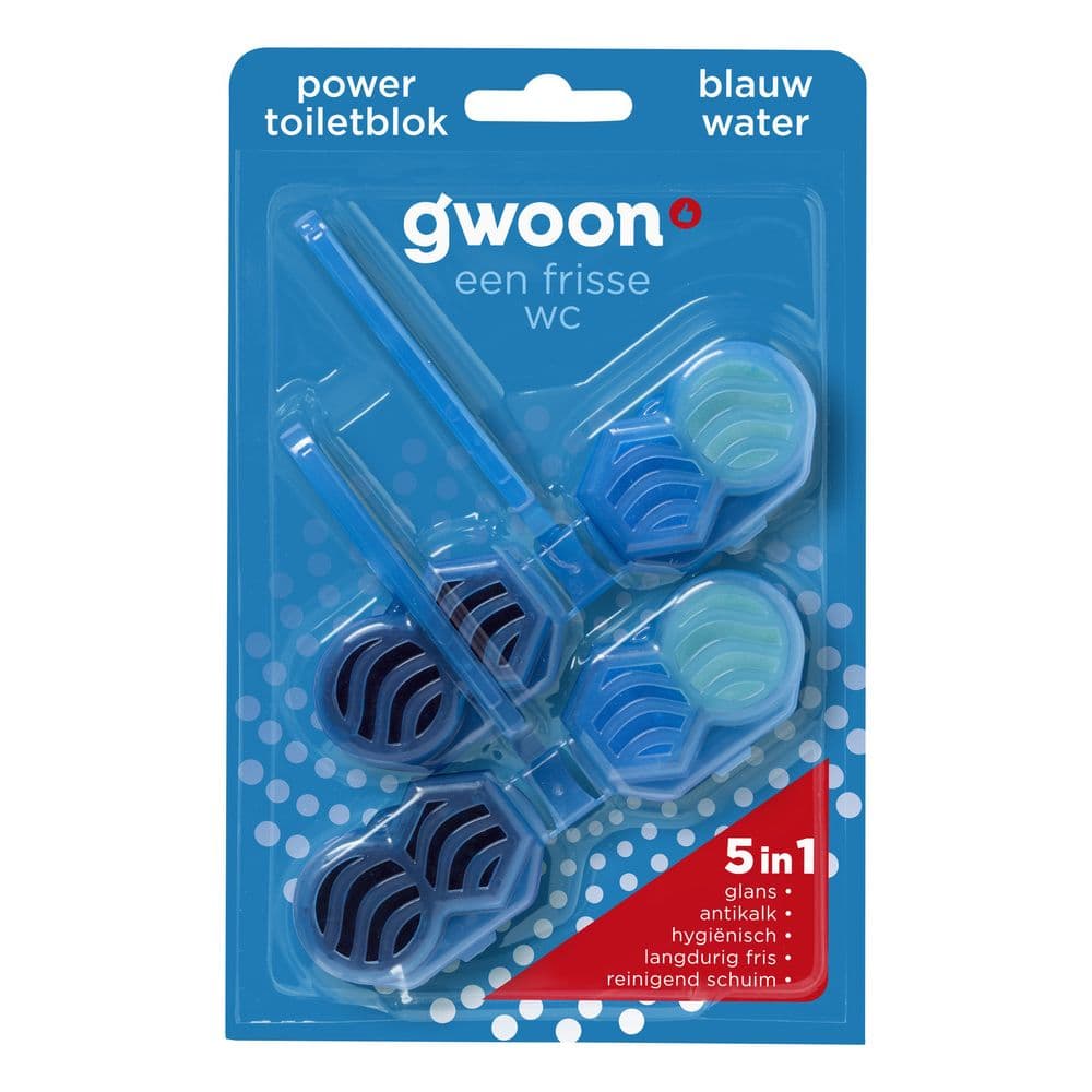 G'woon Toiletblokken Blauw Water