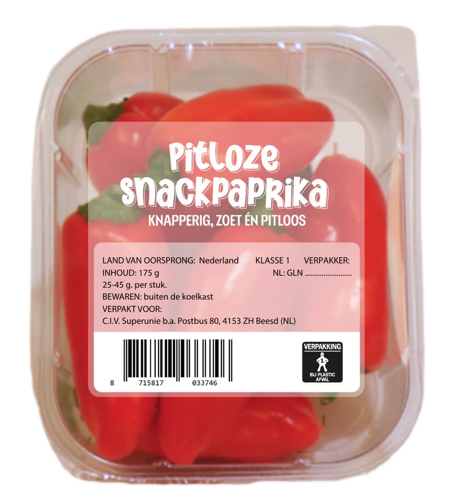 Snackpaprika pitloos