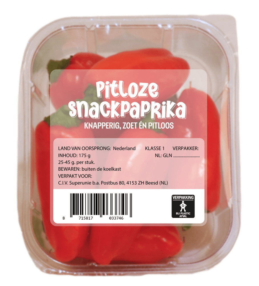 Snackpaprika pitloos