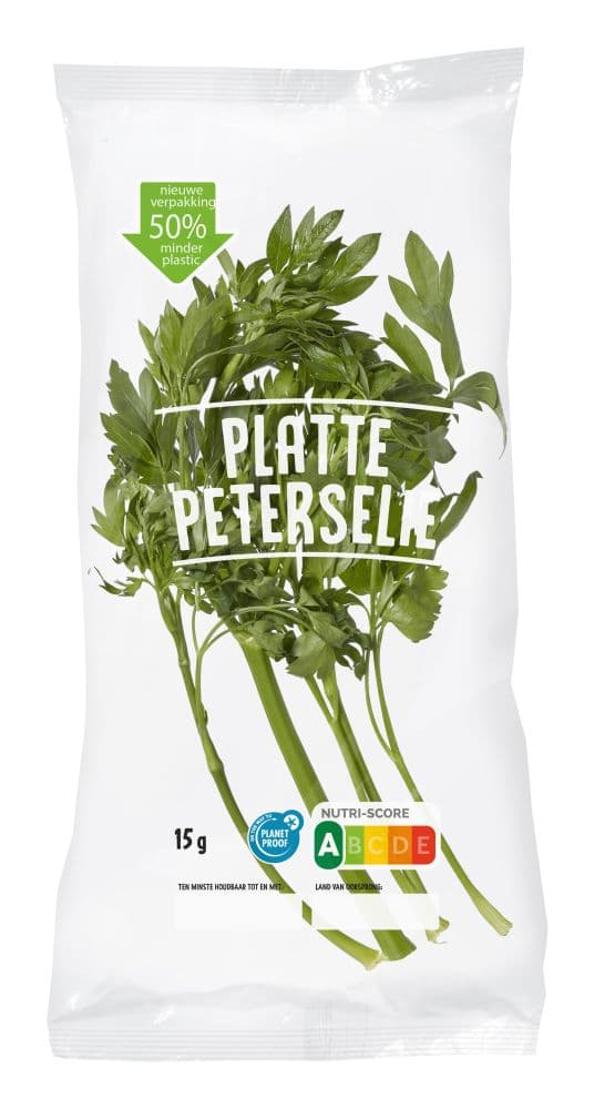 Platte peterselie vers