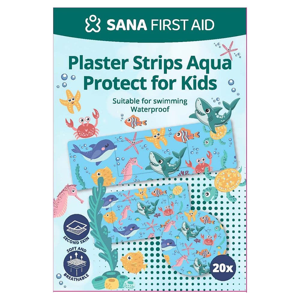 SANAFIRSTAID Sana Kids Neon+ Kinderpleisters