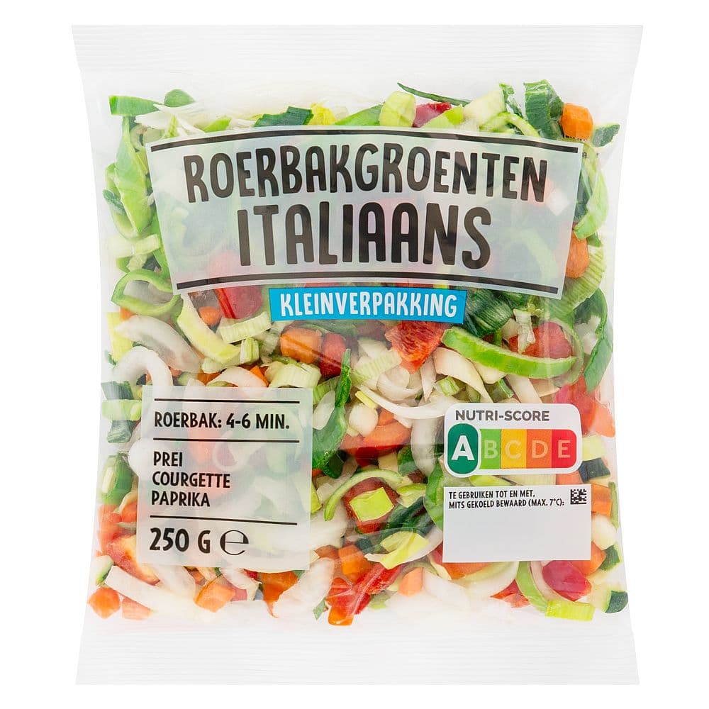 Italiaanse stijl roerbakgroente