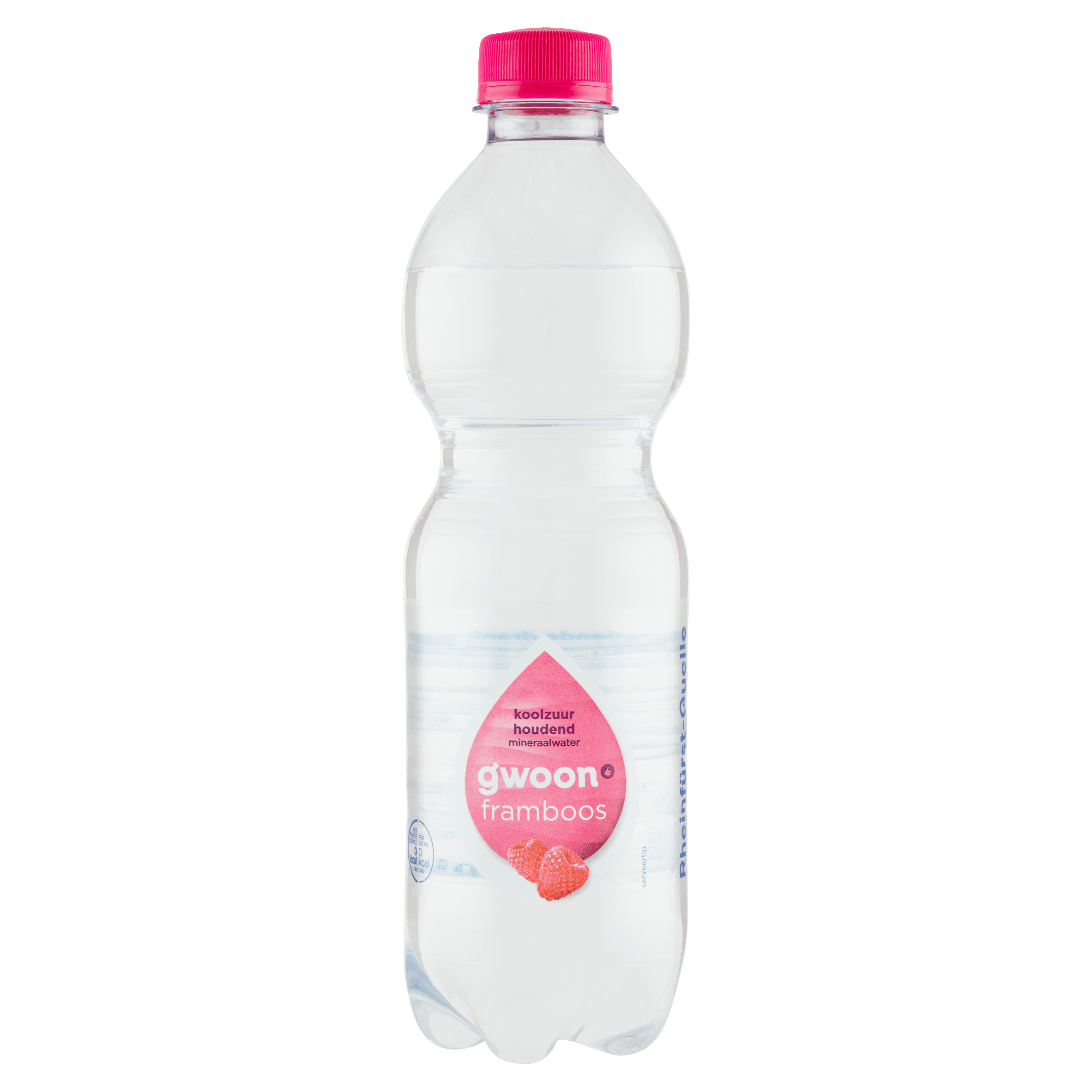 g'woon Koolzuurhoudend Mineraalwater Framboos