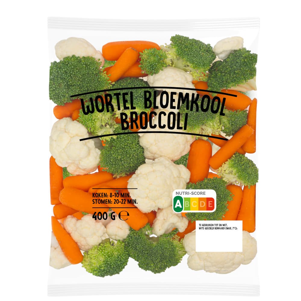Wortel Bloemkool Broccoli Mix