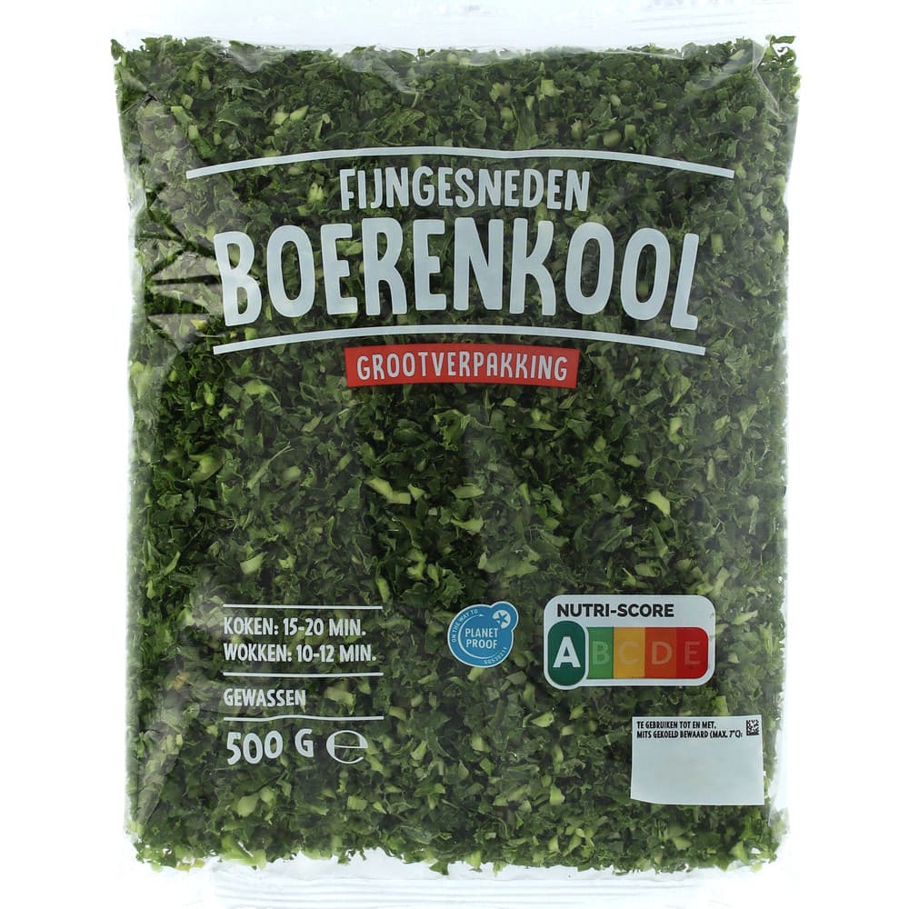 Boerenkool fijn