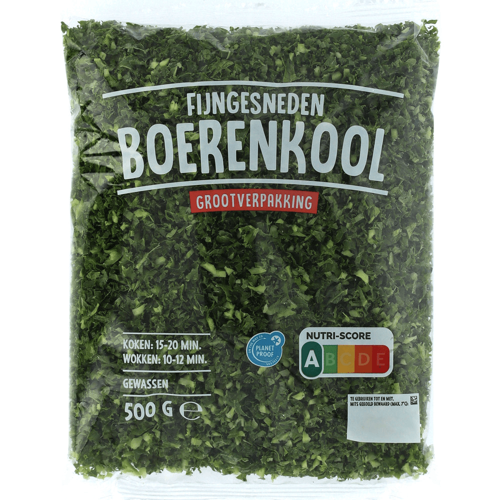 Boerenkool fijn